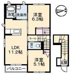 ハーレーの物件間取画像